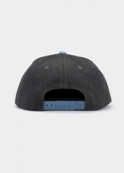 "1860: Metall" - dunkelgrau (Snapback)